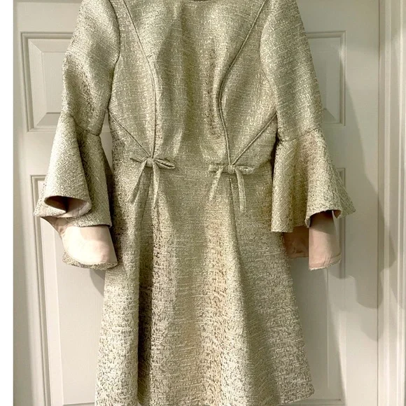 Sz 4 Badgley Mischka dress - Picture 3 of 4